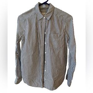 Express Boyfriend button down top